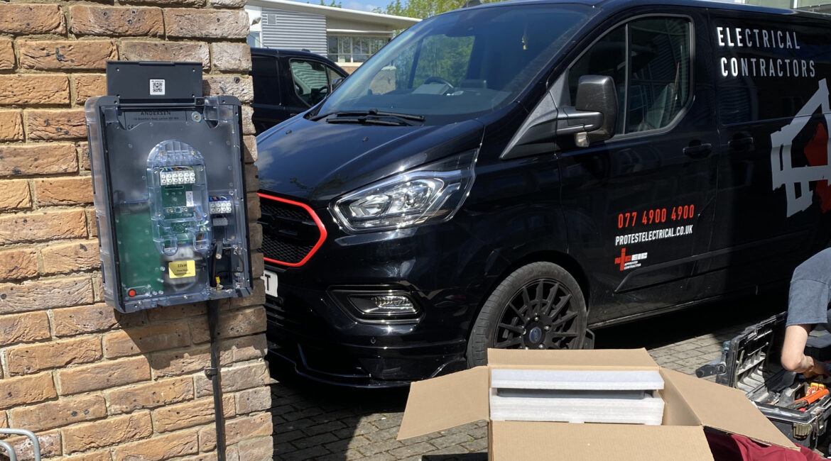 Andersen EV charger installation Chippenham